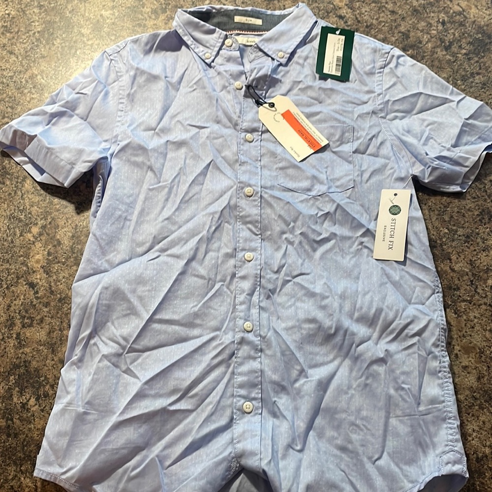 Hawker Rye Slim Button Down small/tall